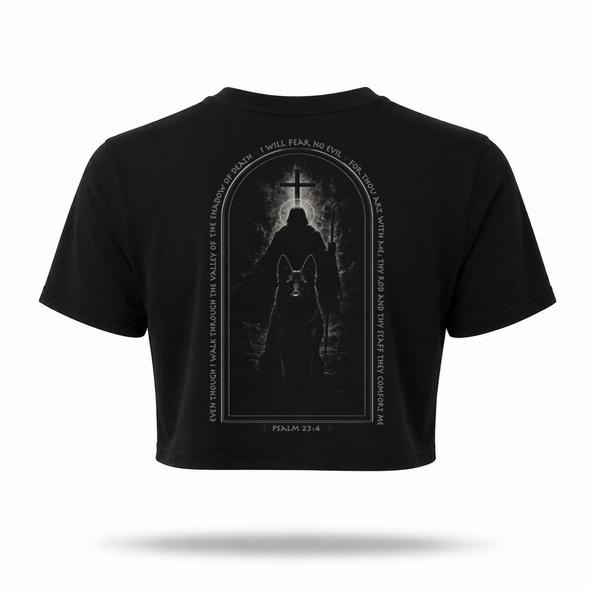 PSALM 23:4 CROP TOP