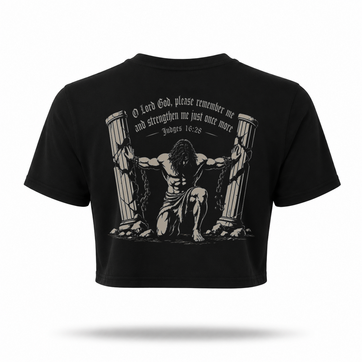 JUDGES 16:28 CROP TOP