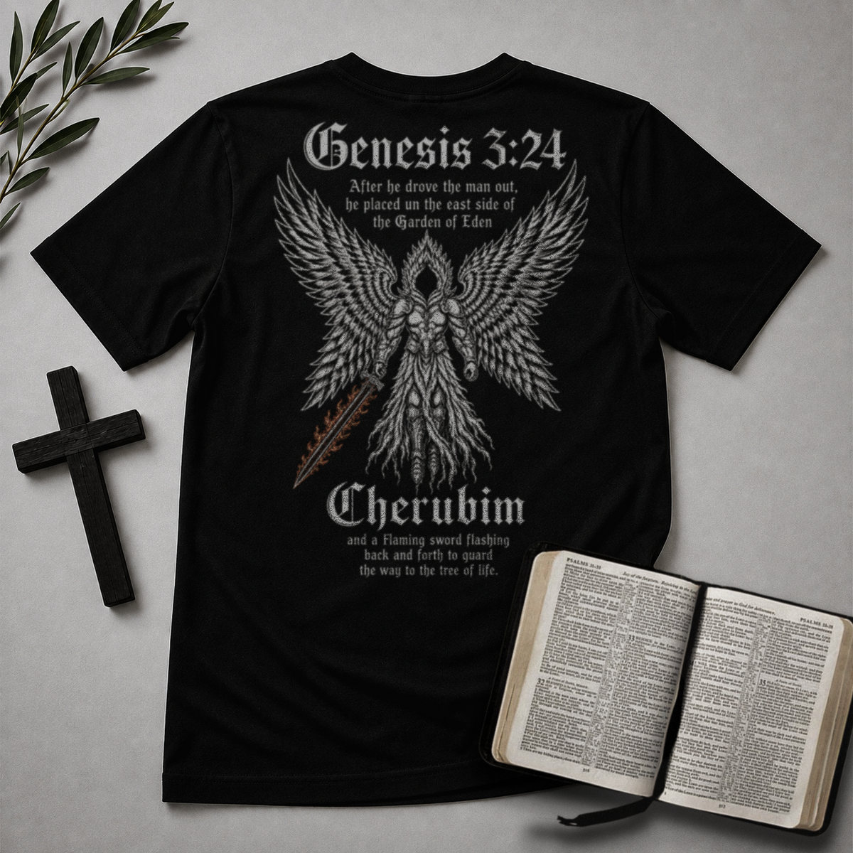 GENESIS 3:24 T-SHIRT