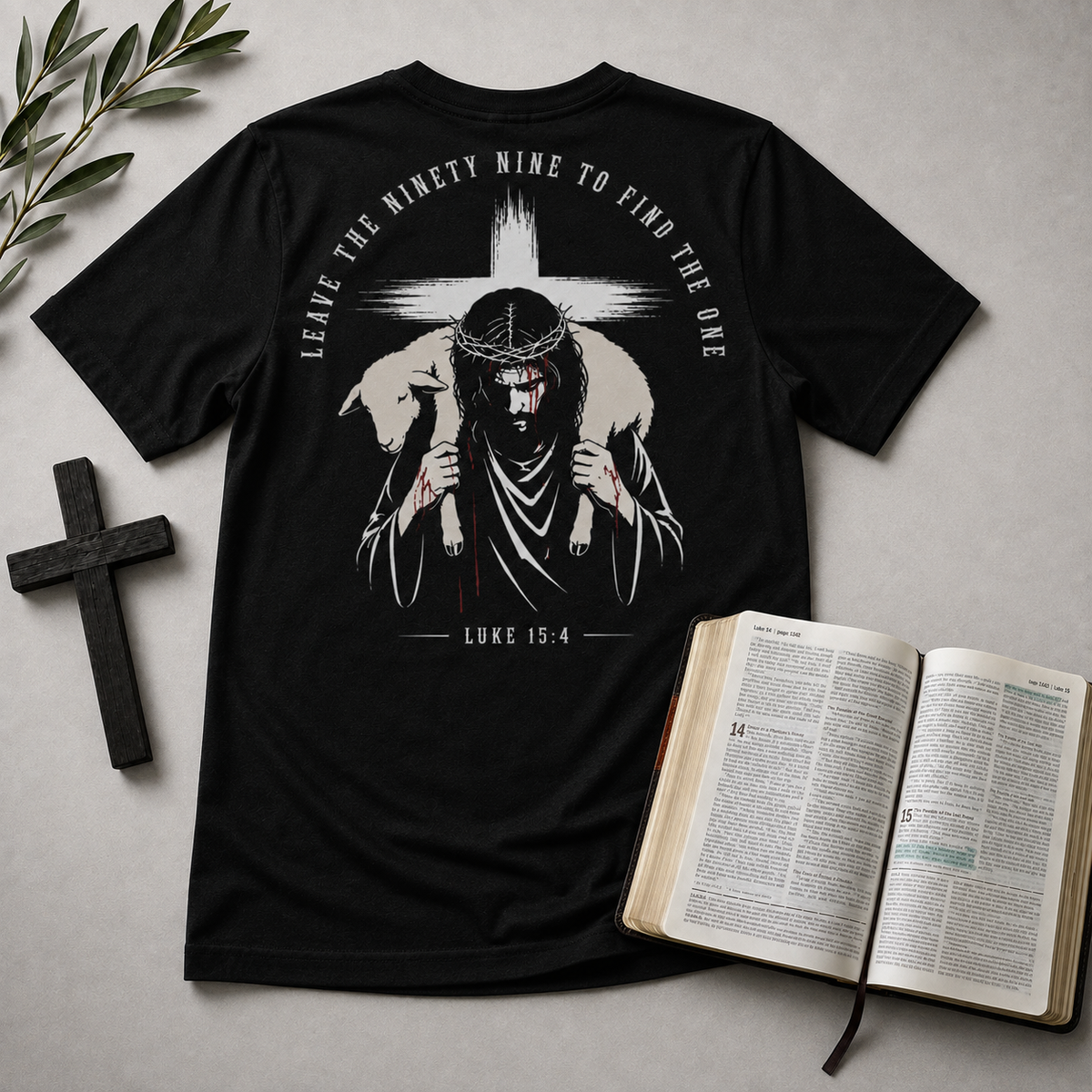LUKE 15:4 T-SHIRT