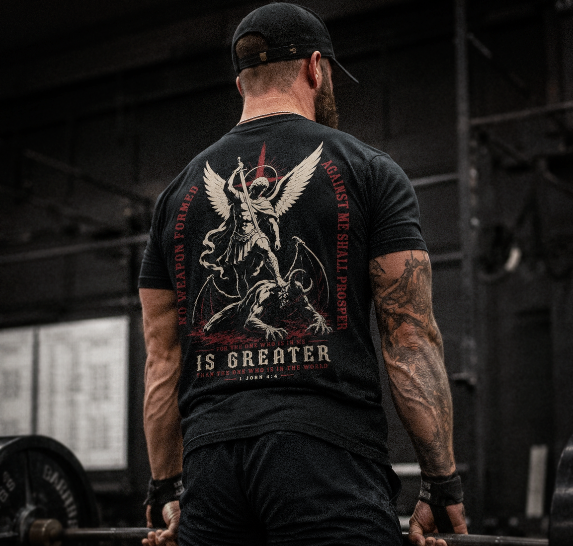 1 JOHN 4:4 T-SHIRT